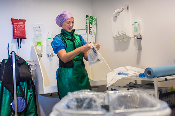 Nurses are willing to sort plastic packaging, but that’s not the only challenge