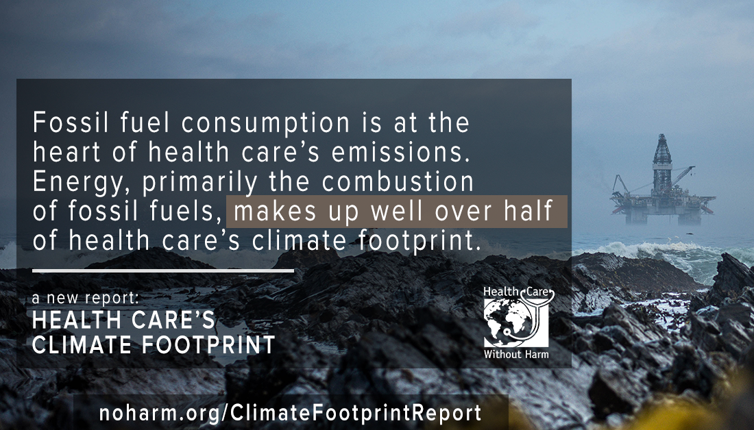 health care's climate footprint